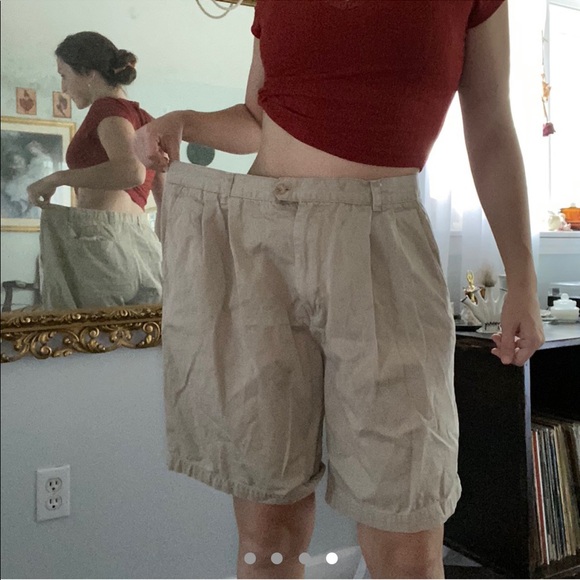 🫓thrifted work shorts🏈 - Picture 4 of 4